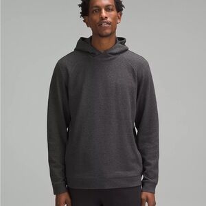 Lululemon Men’s At Ease Hoodie - Size L, Dark Grey